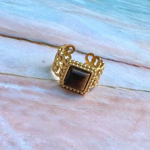 Tiger’s Eye Ring