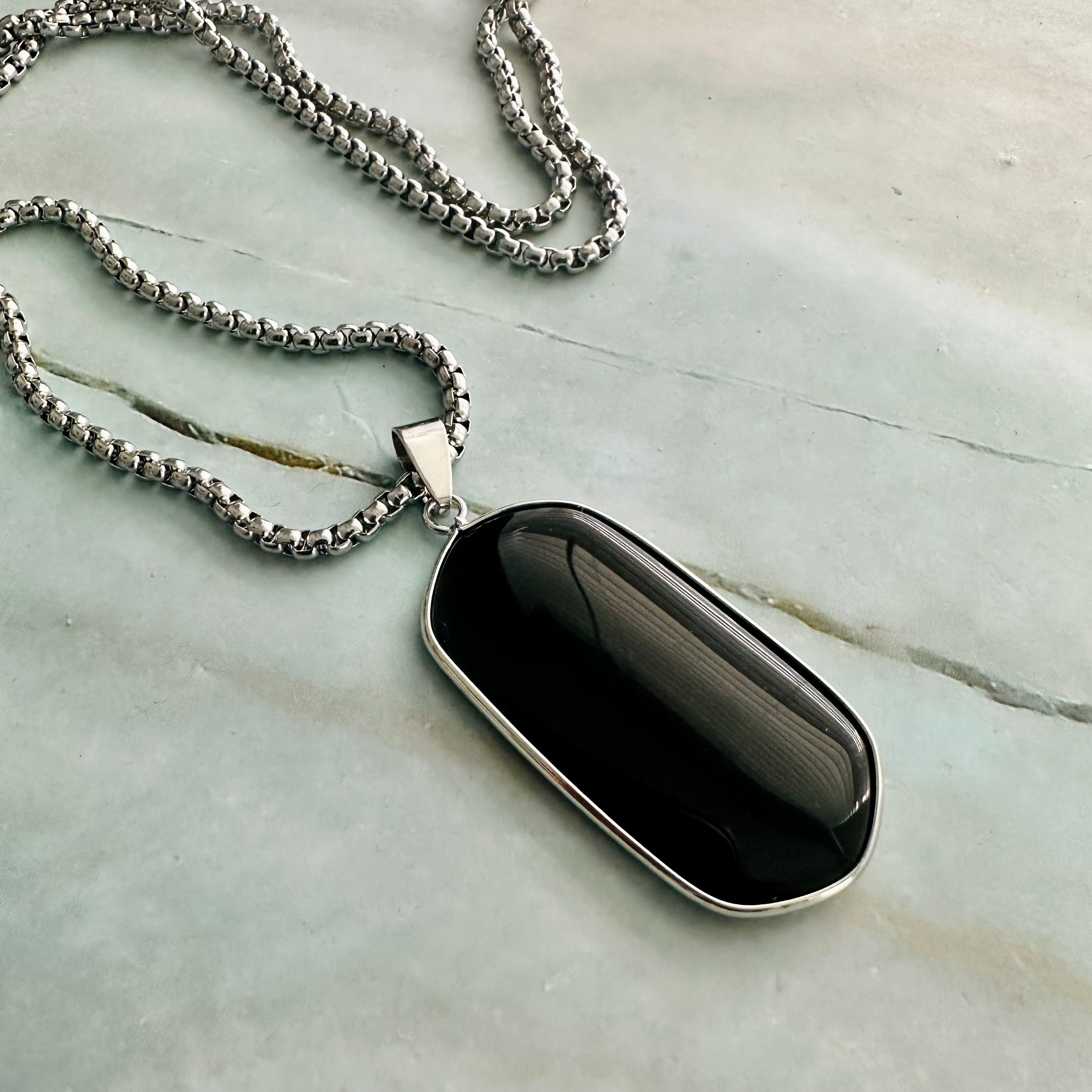 Obsidian Necklace