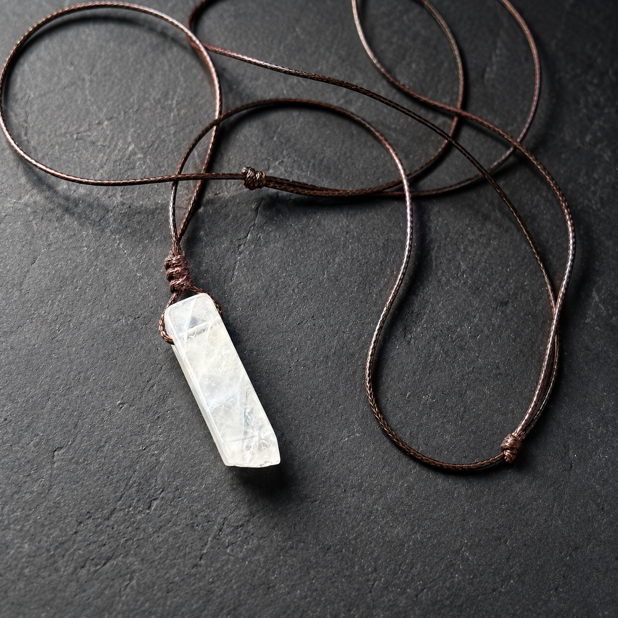 Quartz Rope Necklace