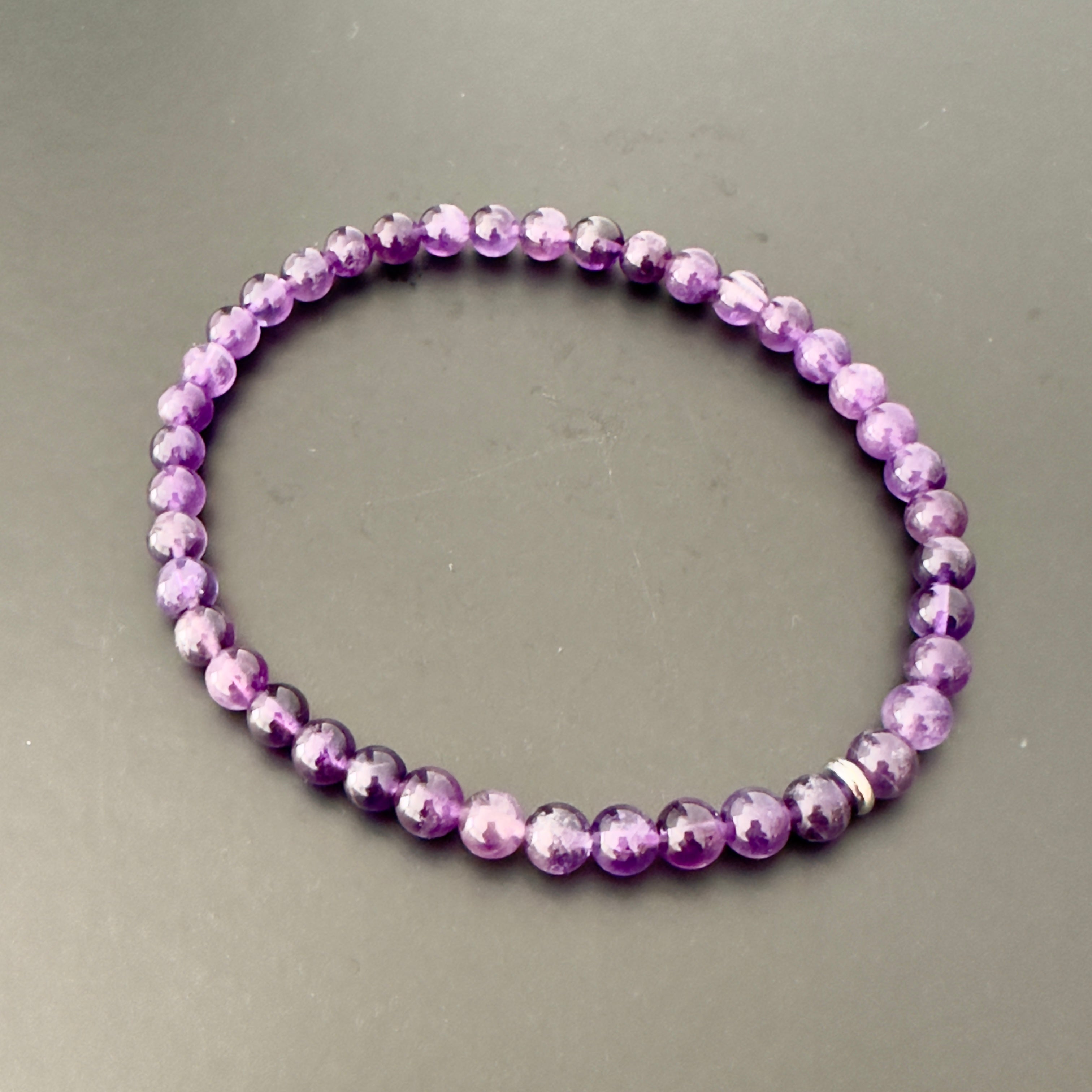 Amethyst Anklet