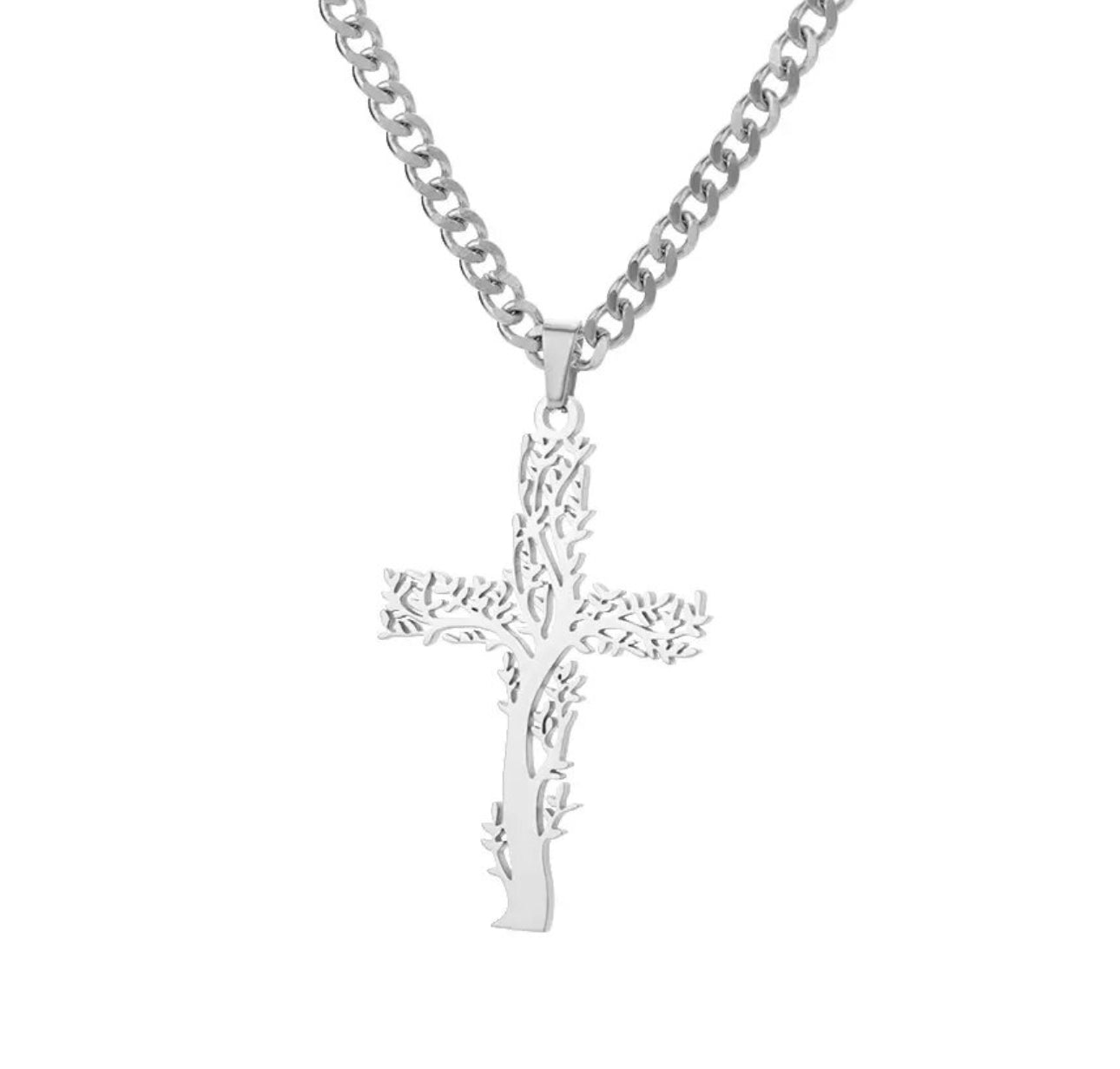 Tree of Cross Necklace