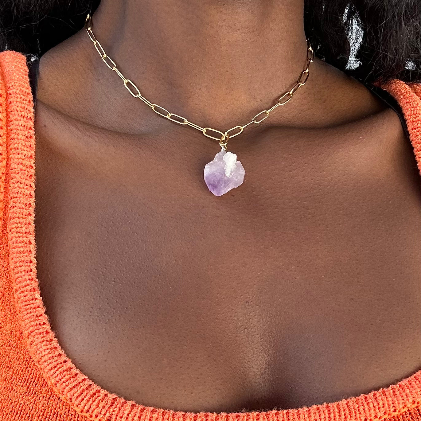 Amethyst Choker