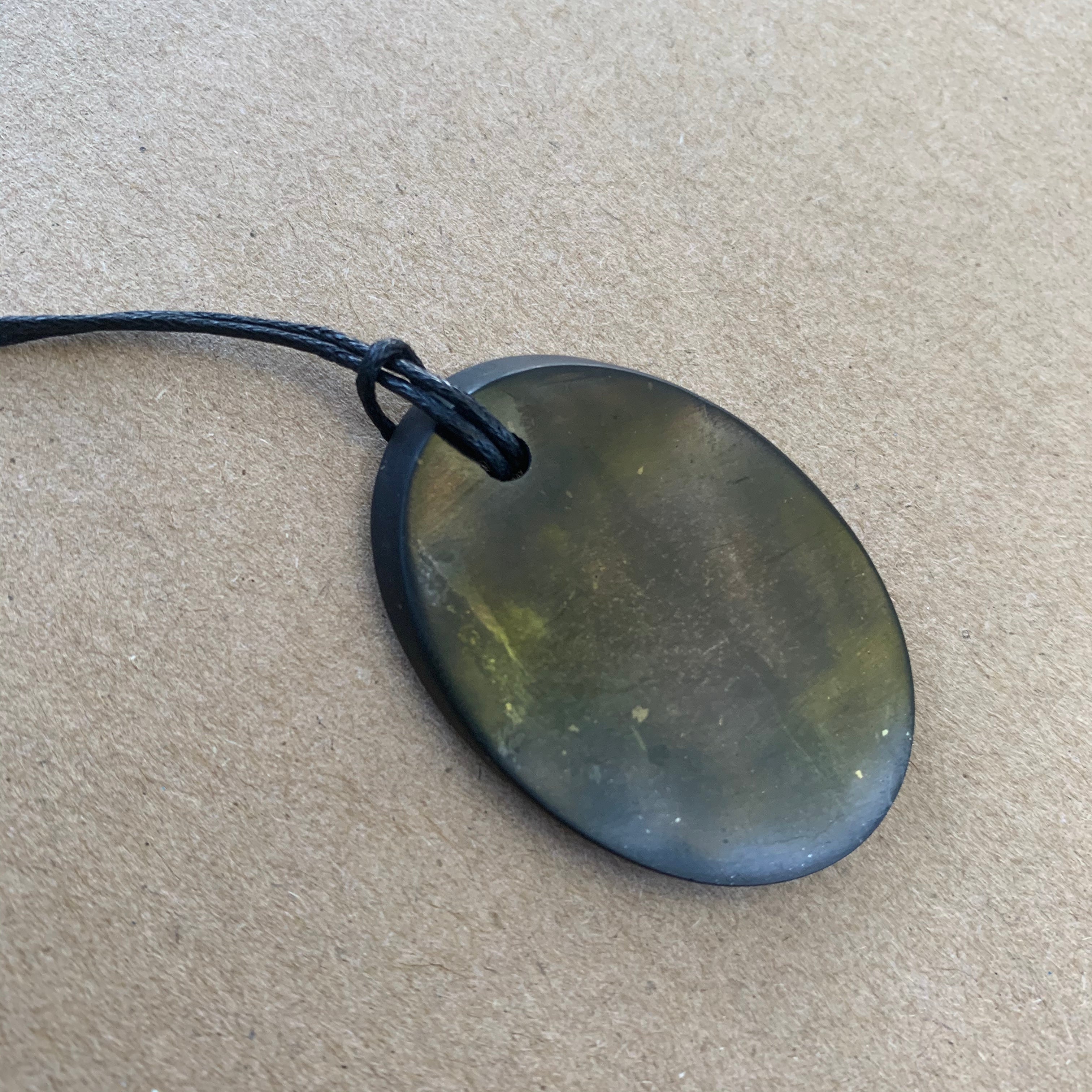 Shungite Oval Pendant
