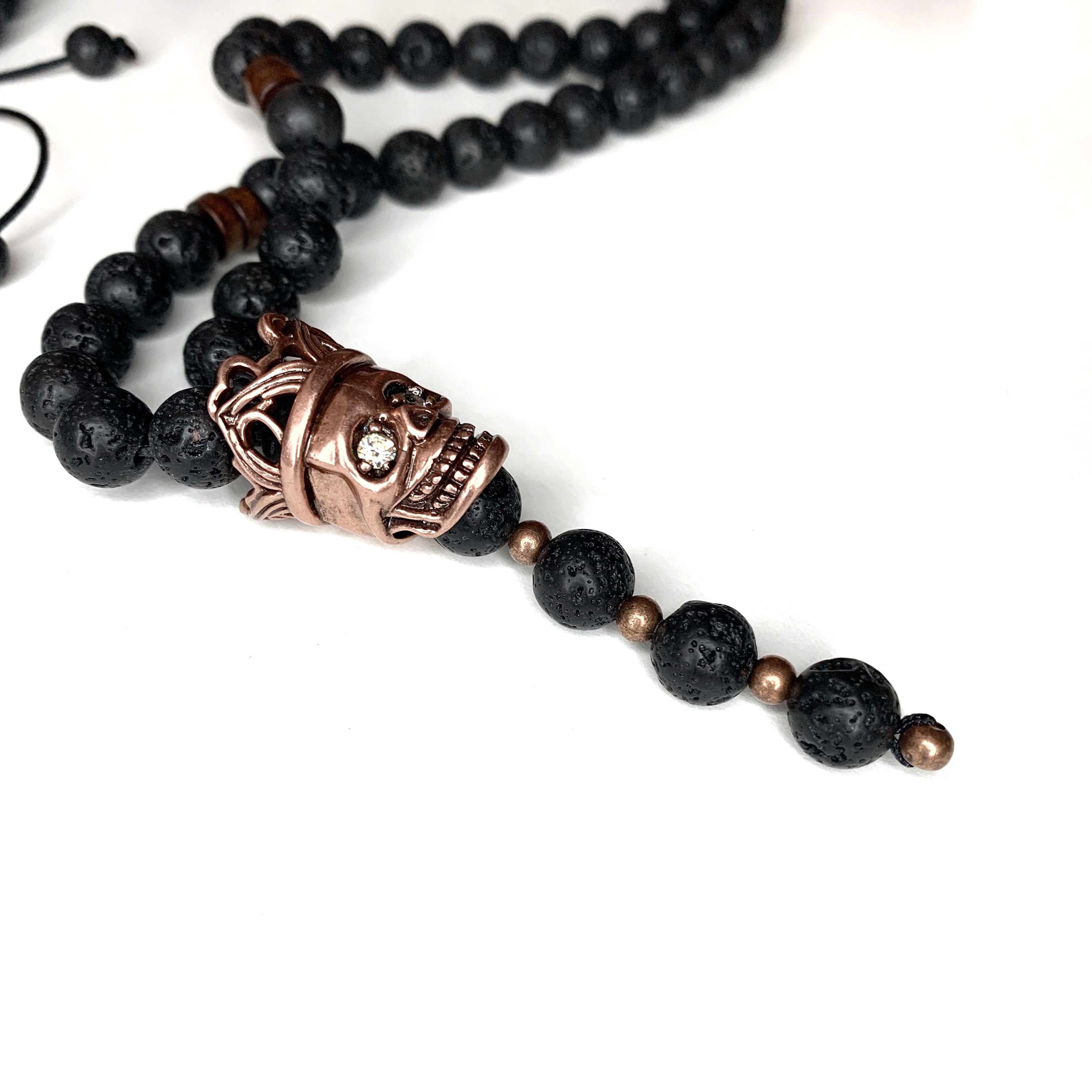 Lava Skull King Necklace