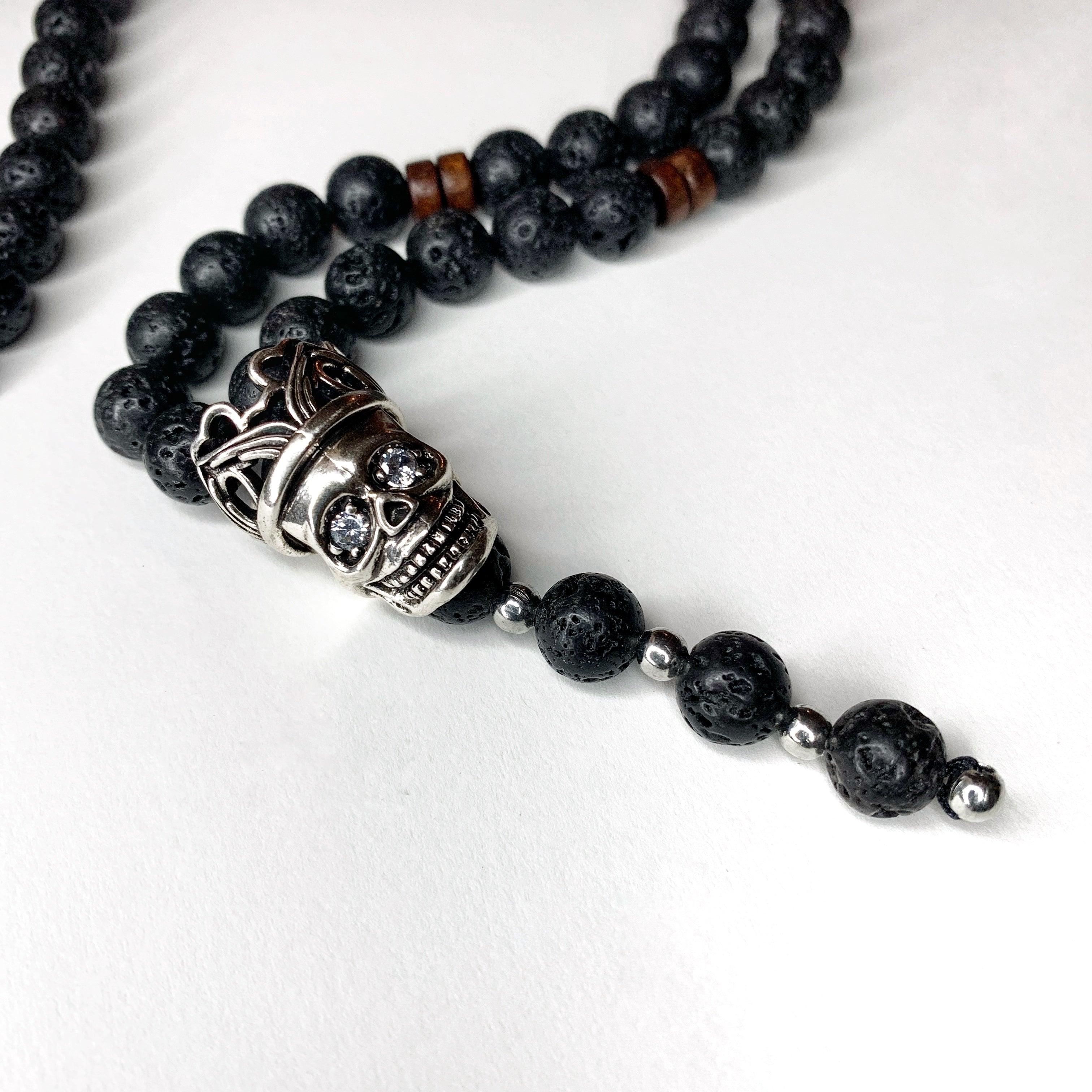 Lava Skull King Necklace