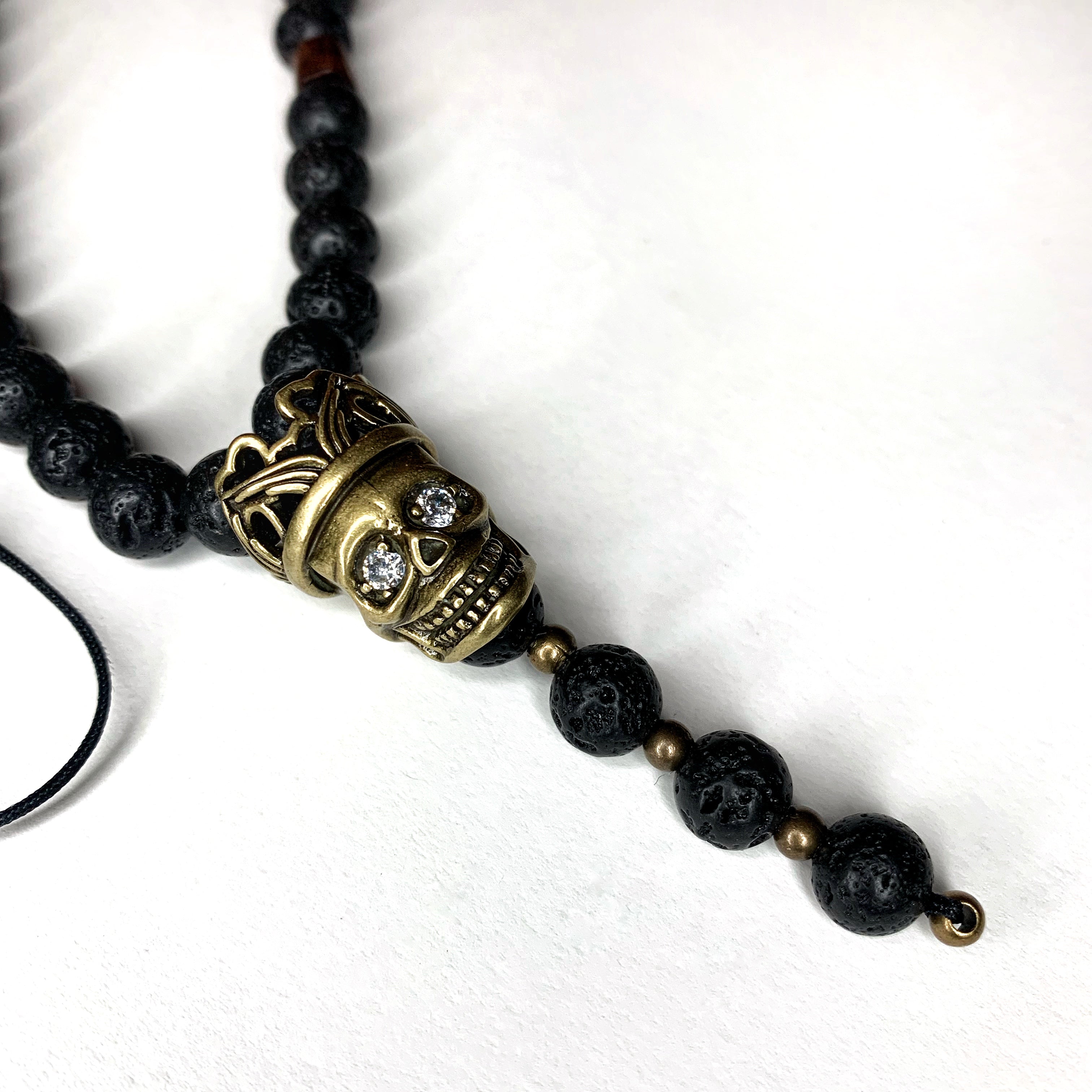 Lava Skull King Necklace