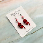 Rose-Eye Earrings