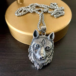 Gray Wolf Necklace