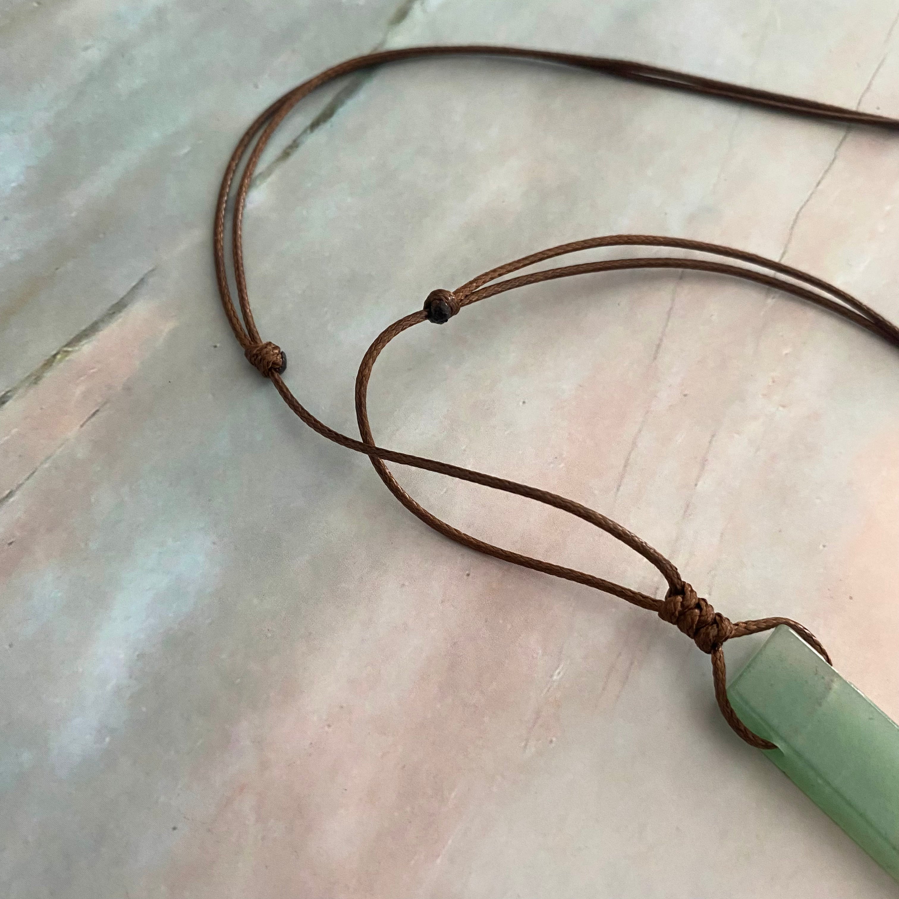 Aventurine Rope Necklace