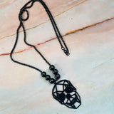 Flat Skull Necklace