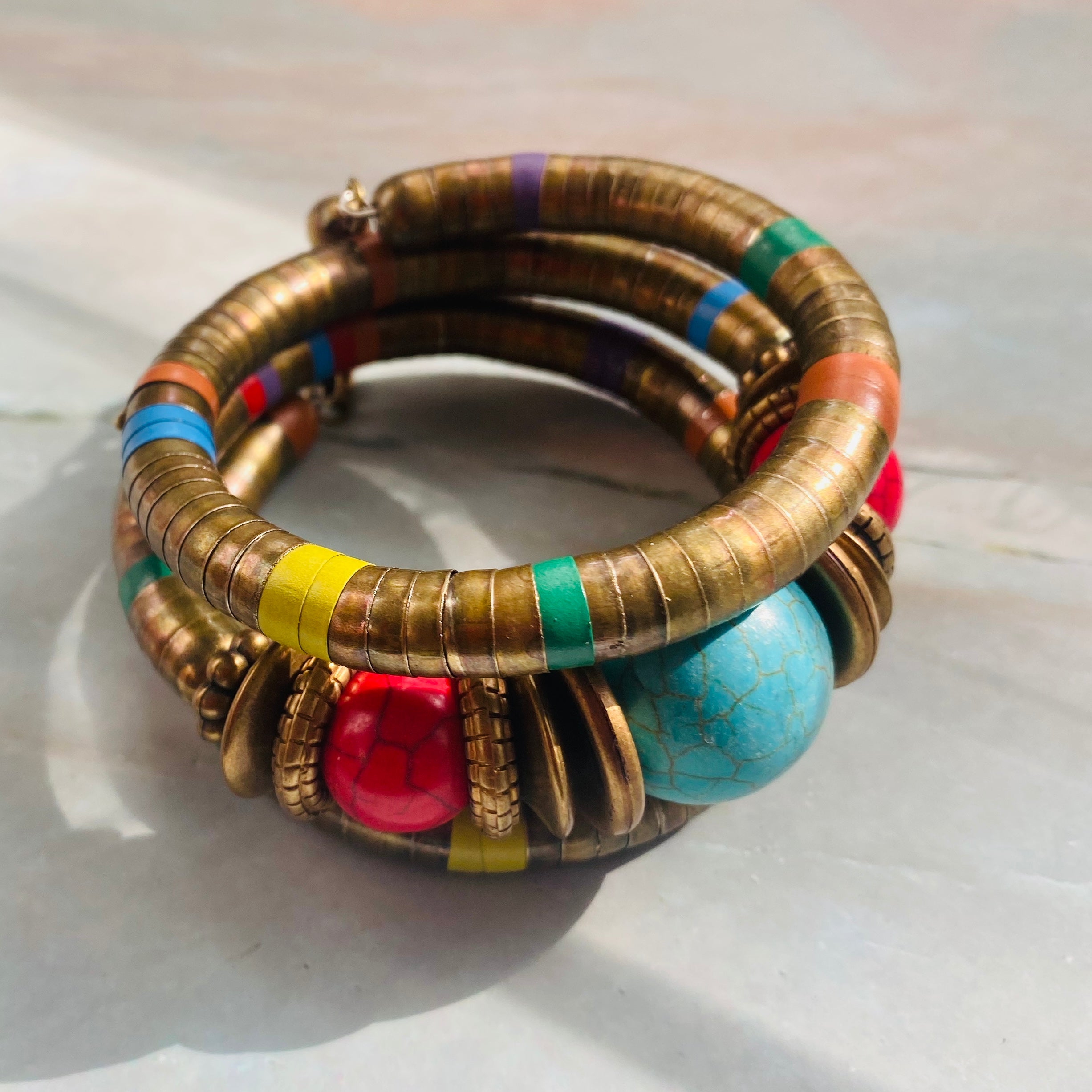 Tibetan Turquoise Bangle