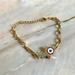 Evil Eye Hamsa Bracelet
