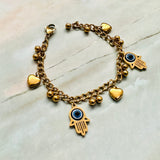 Eye Charm Bracelet