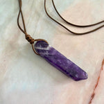 Amethyst Rope Necklace