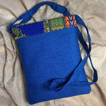 Royal Black Strap Bag