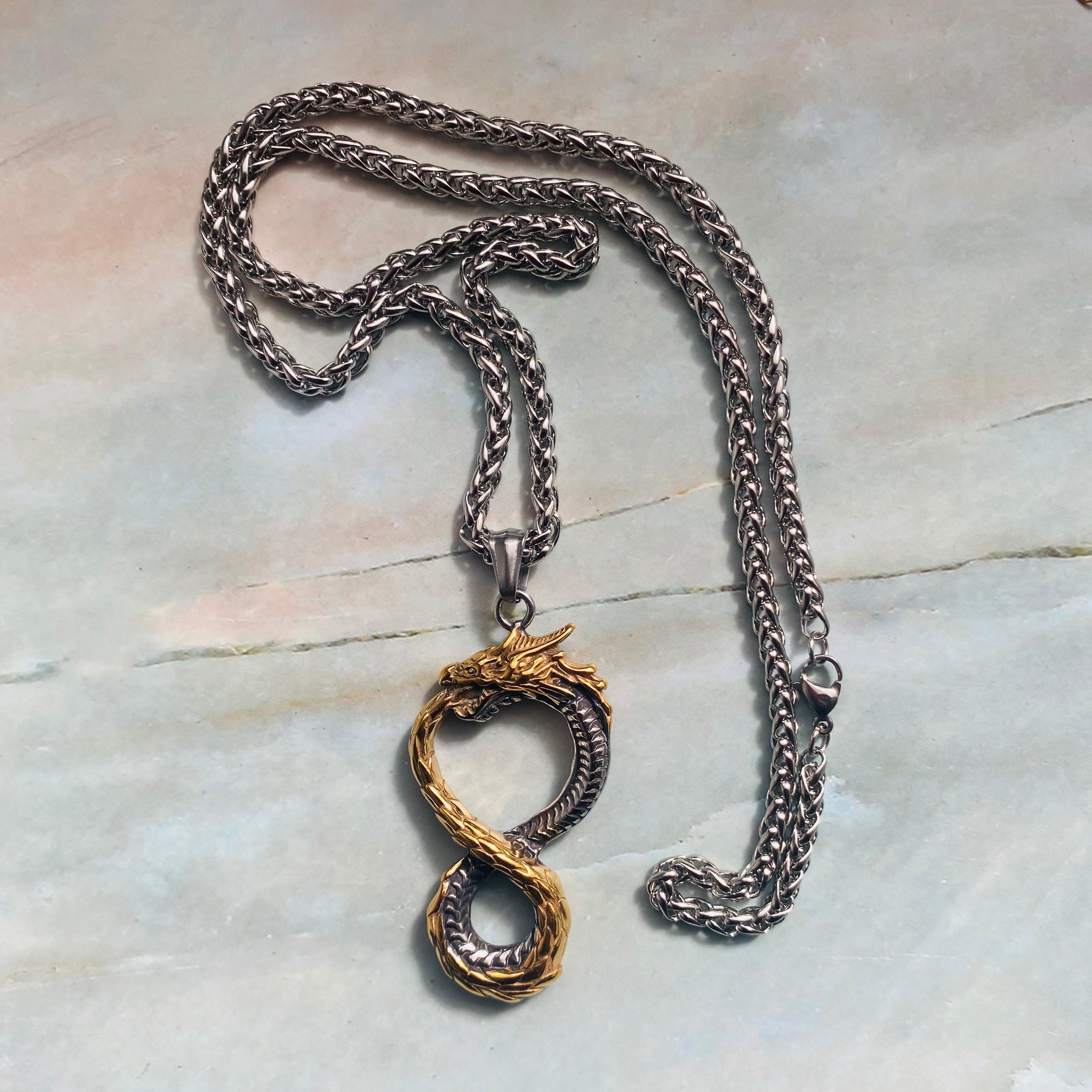 Infinite Dragon Necklace