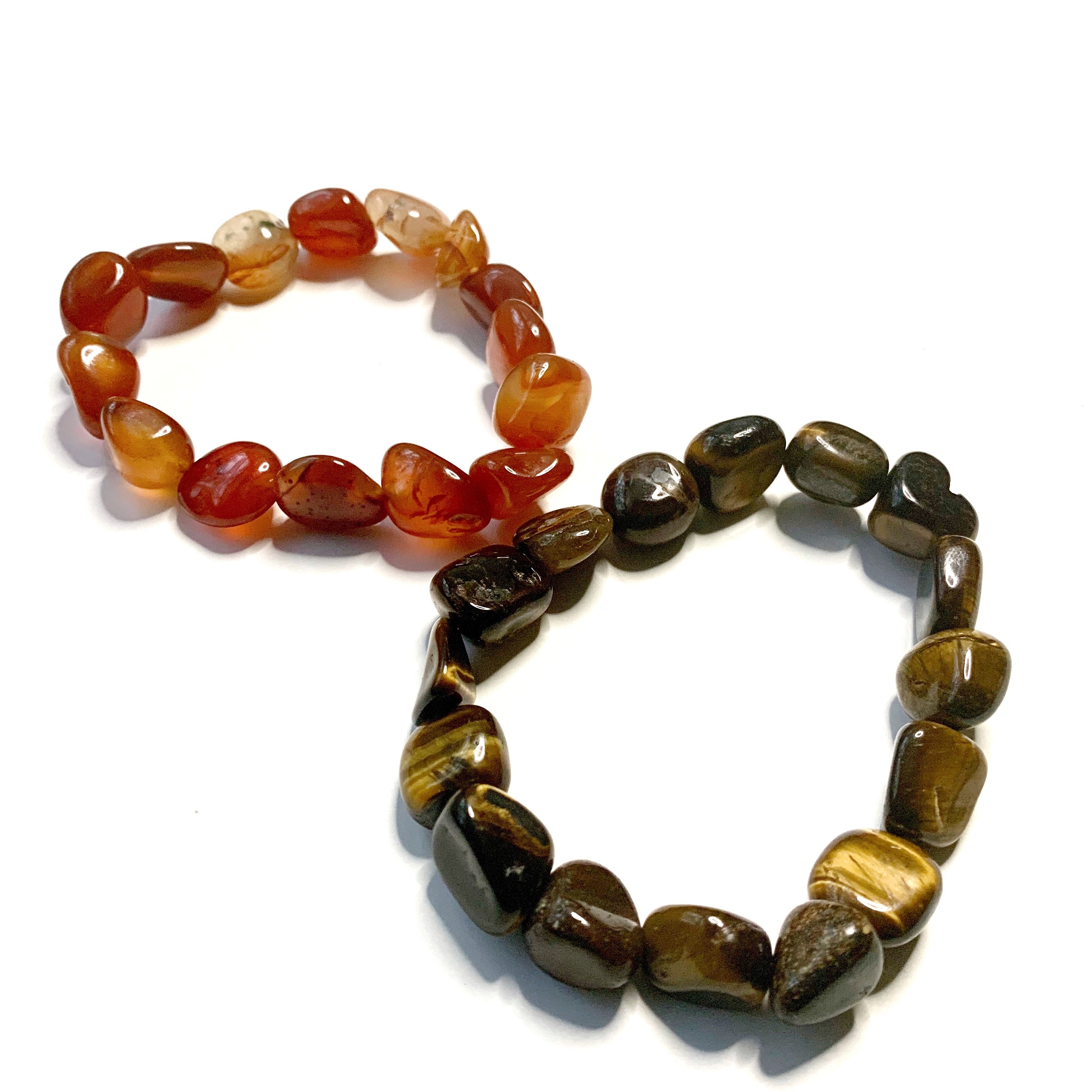 Combo: Carnelian+Tigers Eye