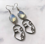Opalite Visage Earrings•