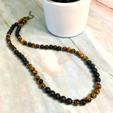 Tiger’s Eye Earth Necklace