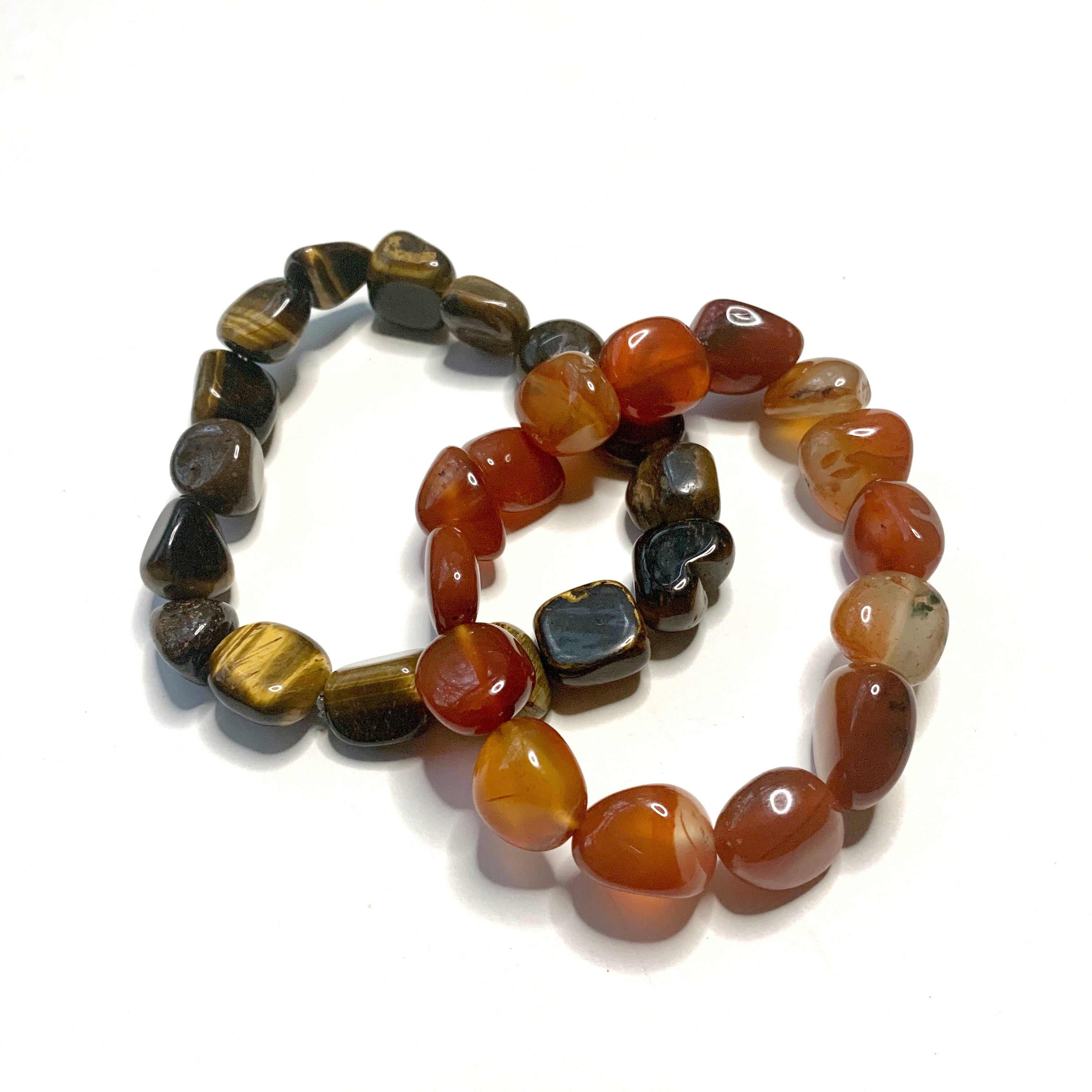 Combo: Carnelian+Tigers Eye